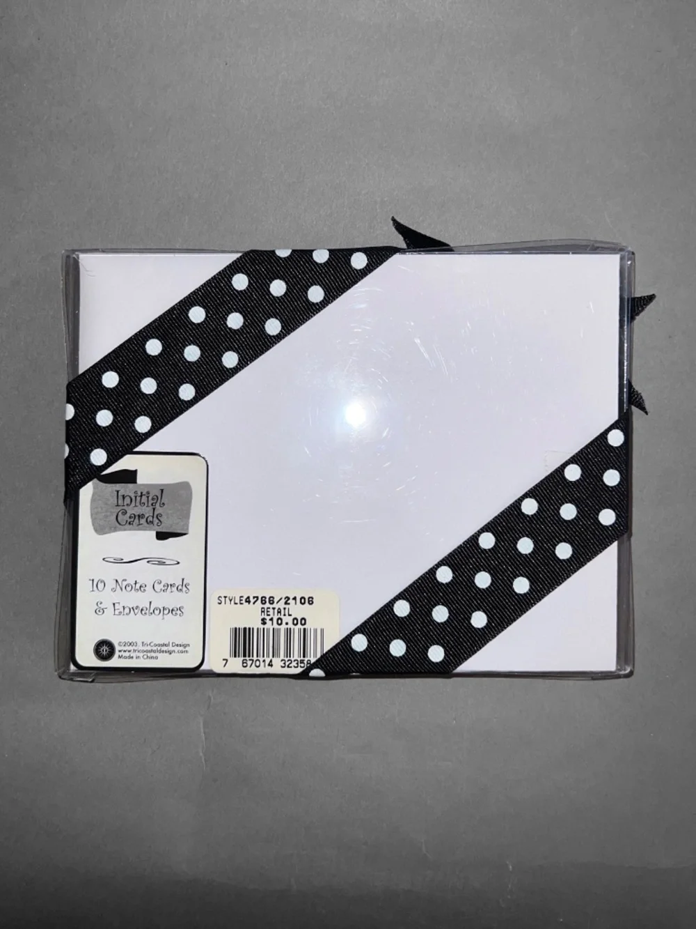 Initial Cards nwt white